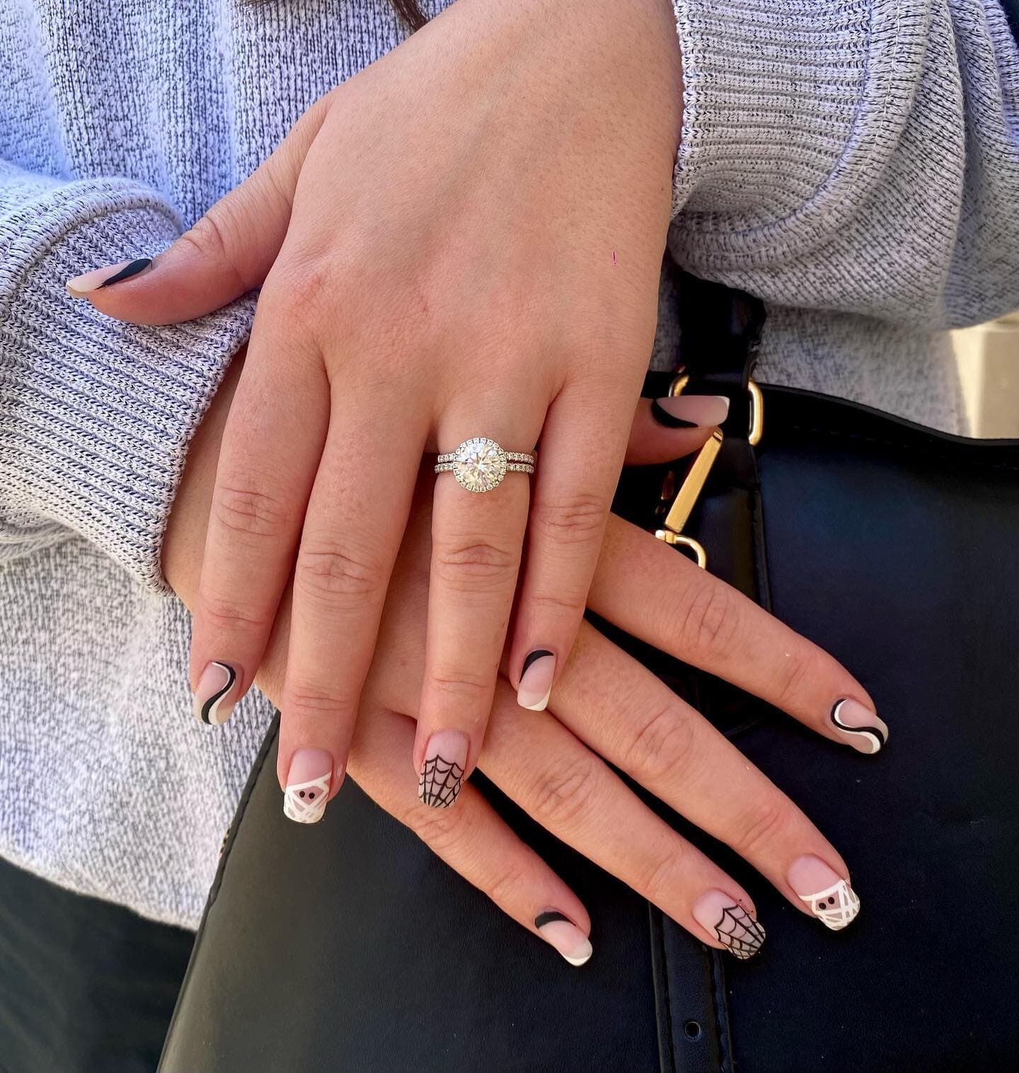 Spooky season nails